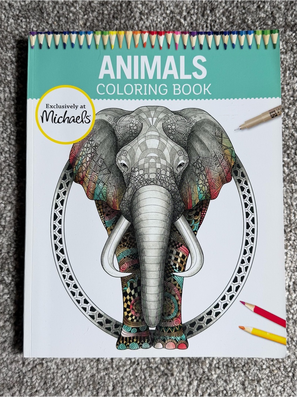 Animals Coloring Book Adult Coloring Book
